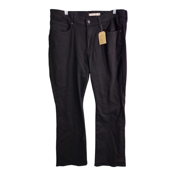 Levis Plus Size Classic Bootcut Black Casual Western Festival Cowgirl Jean Sz16S - Picture 1 of 9